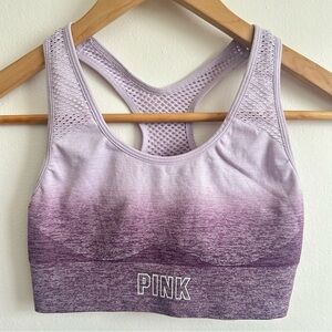 PINK Victoria's Secret Purple Gradient Sports Bra